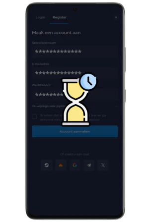 Rainbet e-mail verificatie bevestiging stap