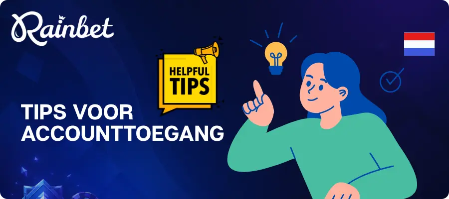 Rainbet tips snel inloggen via diensten van derden is nu mogelijk
