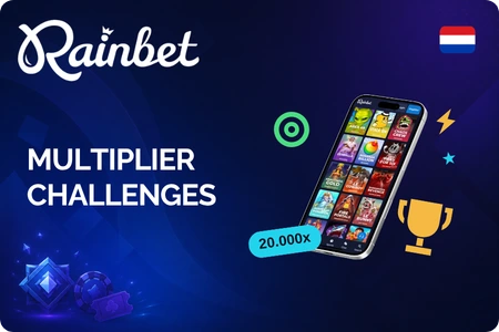 Rainbet challenges met first-to-hit multipliers tot 35.000x