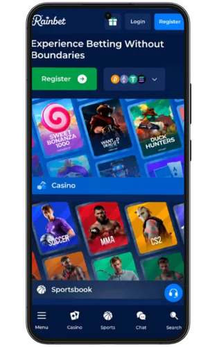 Visit the casino Rainbet Casino